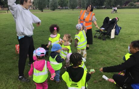 Nursery and preschool trip to Streatham Common